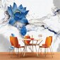 Fototapetes - Abstrakts zils zieds cena un informācija | Fototapetes | 220.lv