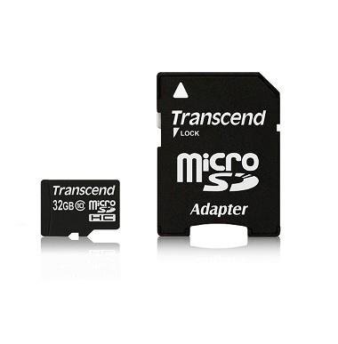 Transcend MicroSDHC 32GB Class10 + SD adapteris цена и информация | Atmiņas kartes mobilajiem telefoniem | 220.lv