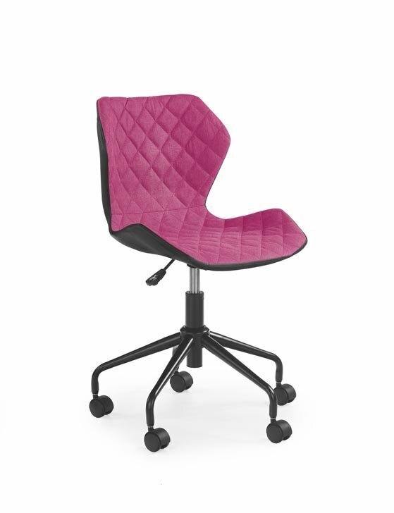 Biroja krēsls Matrix, melns/rozā cena un informācija | Biroja krēsli | 220.lv
