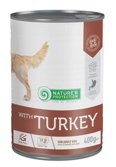 Nature's Protection - Sensitive Turkey konservi suņiem, 400 g cena un informācija | Konservi suņiem | 220.lv