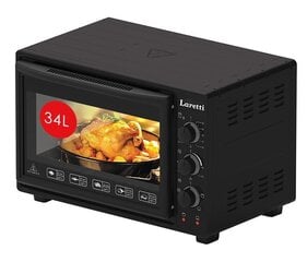 Laretti LR-EC3403 Black цена и информация | Мини-духовки | 220.lv