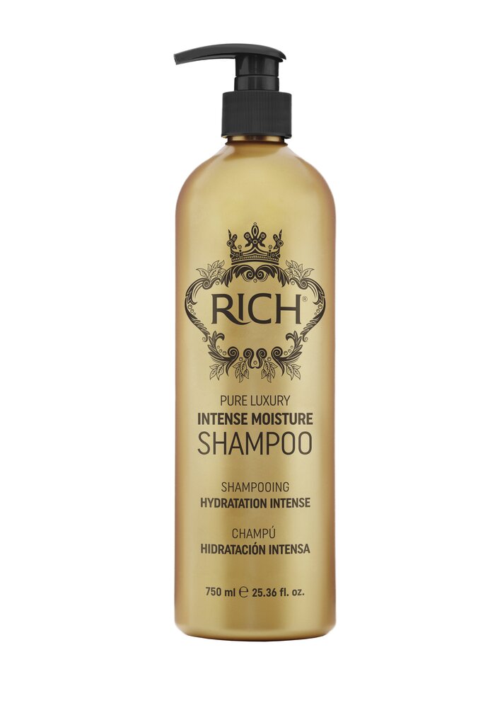 Intensīvi mitrinošs šampūns RICH Pure Luxury, 750 ml цена и информация | Šampūni | 220.lv