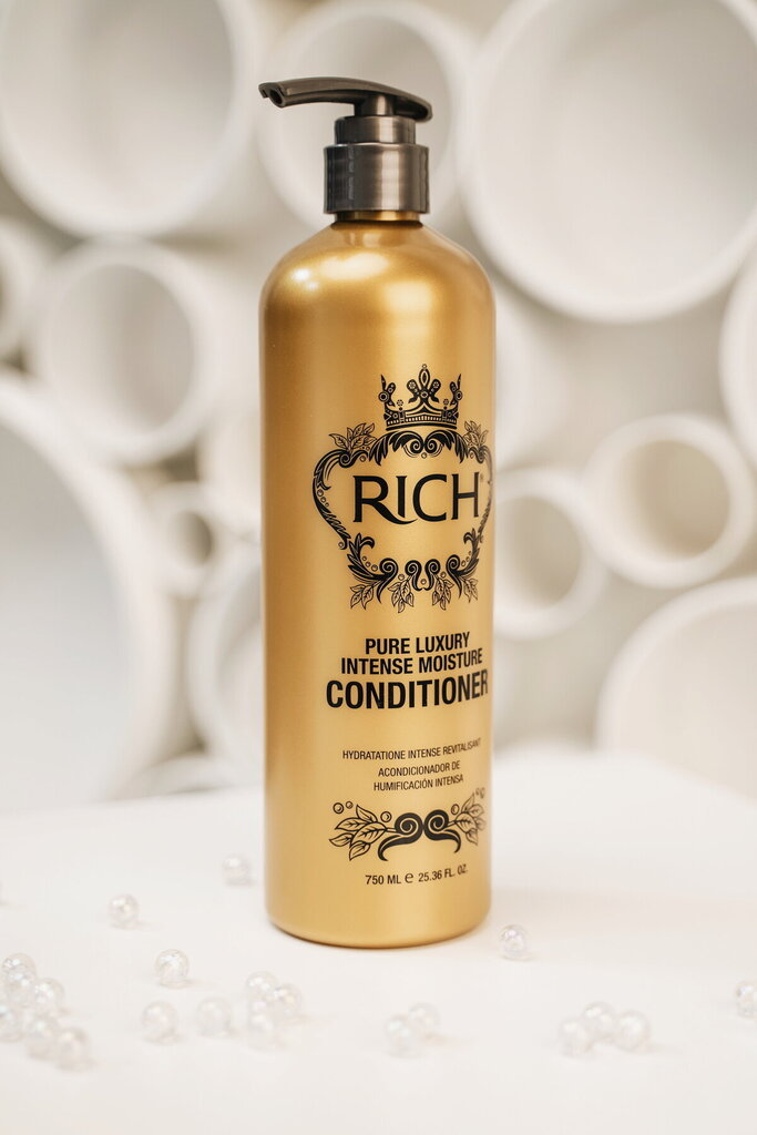 Intensīvi mitrinošs kondicionieris RICH Pure Luxury, 750 ml cena un informācija | Matu kondicionieri, balzāmi | 220.lv