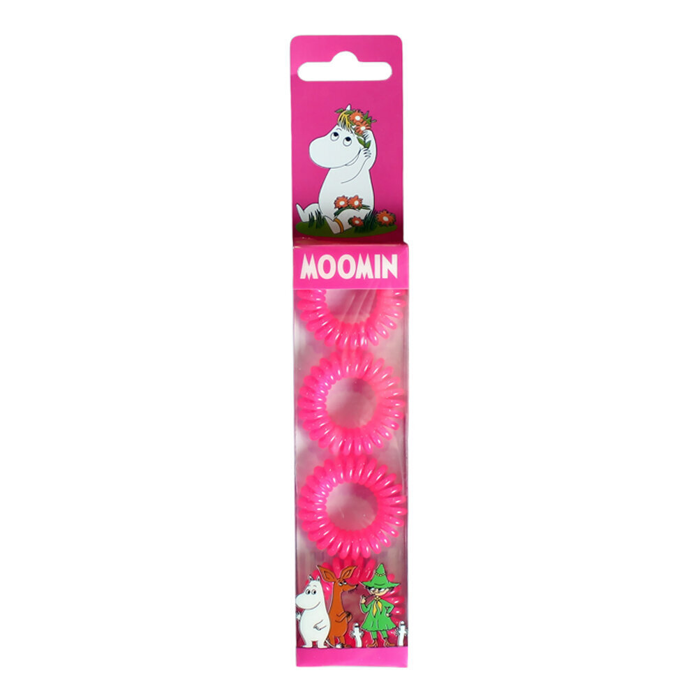 Matu gumija Moomin, rozā цена и информация | Matu aksesuāri | 220.lv