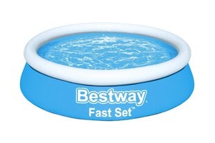 Stabu baseins bērniem Bestway Fast Set, 183x51 cm, zils цена и информация | Бассейны | 220.lv