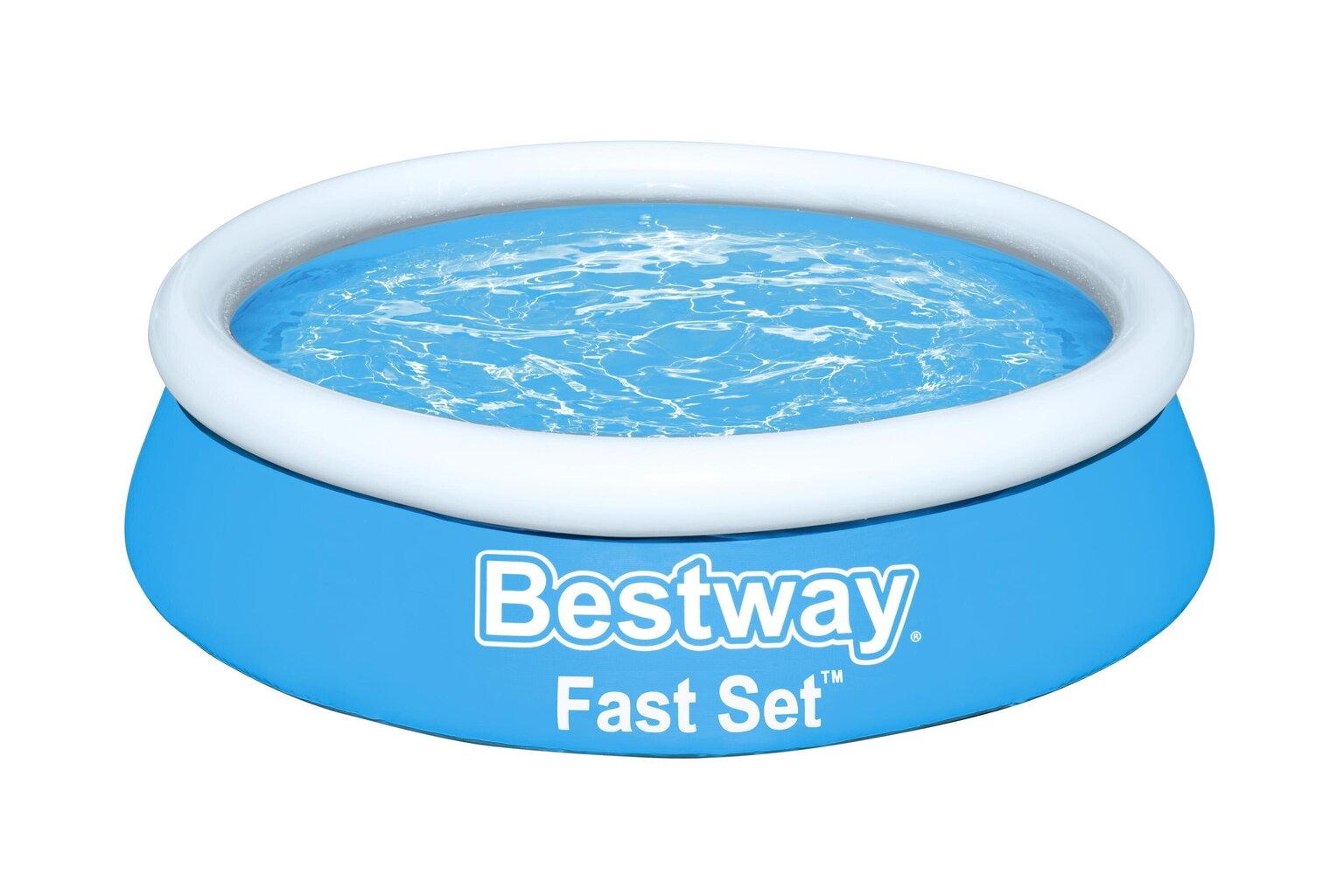 Stabu baseins bērniem Bestway Fast Set, 183x51 cm, zils cena un informācija | Baseini | 220.lv