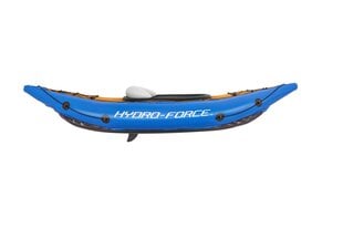 Надувная байдарка с веслом Bestway Hydro-Force Cove Champion, 275x81 см, синяя цена и информация | Лодки и байдарки | 220.lv