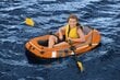 Piepūšamā laiva ar airiem Bestway Kondor 1000, oranža cena un informācija | Laivas un kajaki | 220.lv