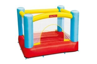 Piepūšams batuts bērniem Bestway Fisher-Price Bouncetacular, 200x170x152 cm, daudzkrāsains cena un informācija | Piepūšamās rotaļlietas un pludmales preces | 220.lv