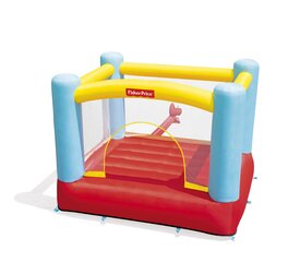 Надувной батут для детей Bestway Fisher-Price Bouncetacular, 200x170x152 см, разноцветный цена и информация | Надувные и пляжные товары | 220.lv