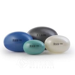 Fizioterapijas bumba Original PEZZI Eggball Maxafe 45x65cm, zaļa cena un informācija | Vingrošanas bumbas | 220.lv