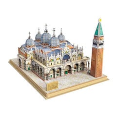 3D puzle CubicFun National Geographic Venice ST Mark's Square, 107 d. cena un informācija | Puzles, 3D puzles | 220.lv