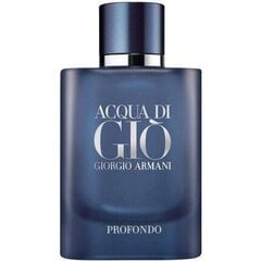 Parfimērijas ūdens Giorgio Armani Acqua Di Gio Profondo EDP vīriešiem 75 ml cena un informācija | Giorgio Armani Smaržas | 220.lv