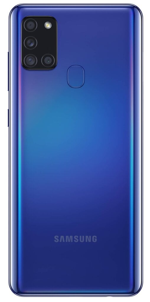 Samsung Galaxy A21s, 32 GB, Dual SIM, Blue цена и информация | Mobilie telefoni | 220.lv