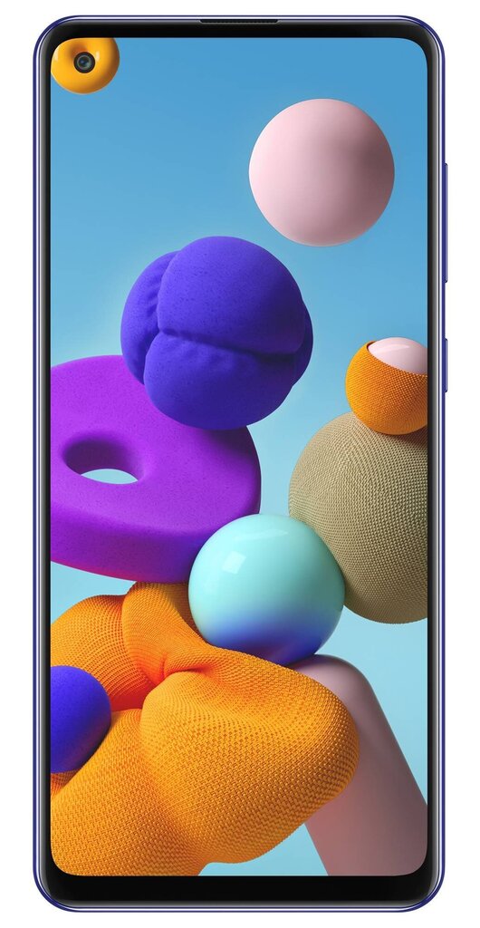 Samsung Galaxy A21s, 32 GB, Dual SIM, Blue cena un informācija | Mobilie telefoni | 220.lv