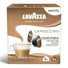 Lavazza "Капучино", 16 капсул для аппаратов Dolce Gusto. цена и информация | Кофе, какао | 220.lv