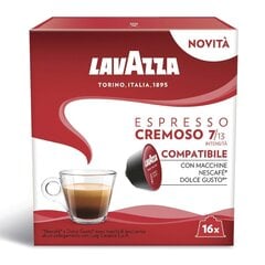 Lavazza “Espresso Cremoso”, 16 Dolce Gusto aparātam piemērotas kaps. cena un informācija | Kafija, kakao | 220.lv