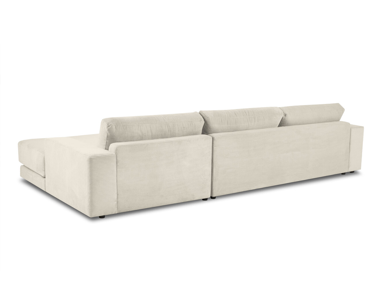 Stūra dīvāns Milo Casa Donatella, smilškrāsas cena un informācija | Stūra dīvāni | 220.lv
