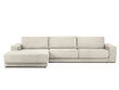 Stūra dīvāns Milo Casa Donatella, smilškrāsas cena un informācija | Stūra dīvāni | 220.lv