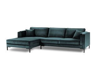 Stūra dīvāns Milo Casa Luis, zaļš cena un informācija | Stūra dīvāni | 220.lv