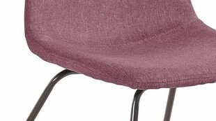 2-u krēslu komplekts Notio Living Colombo, rozā cena un informācija | Virtuves un ēdamistabas krēsli | 220.lv