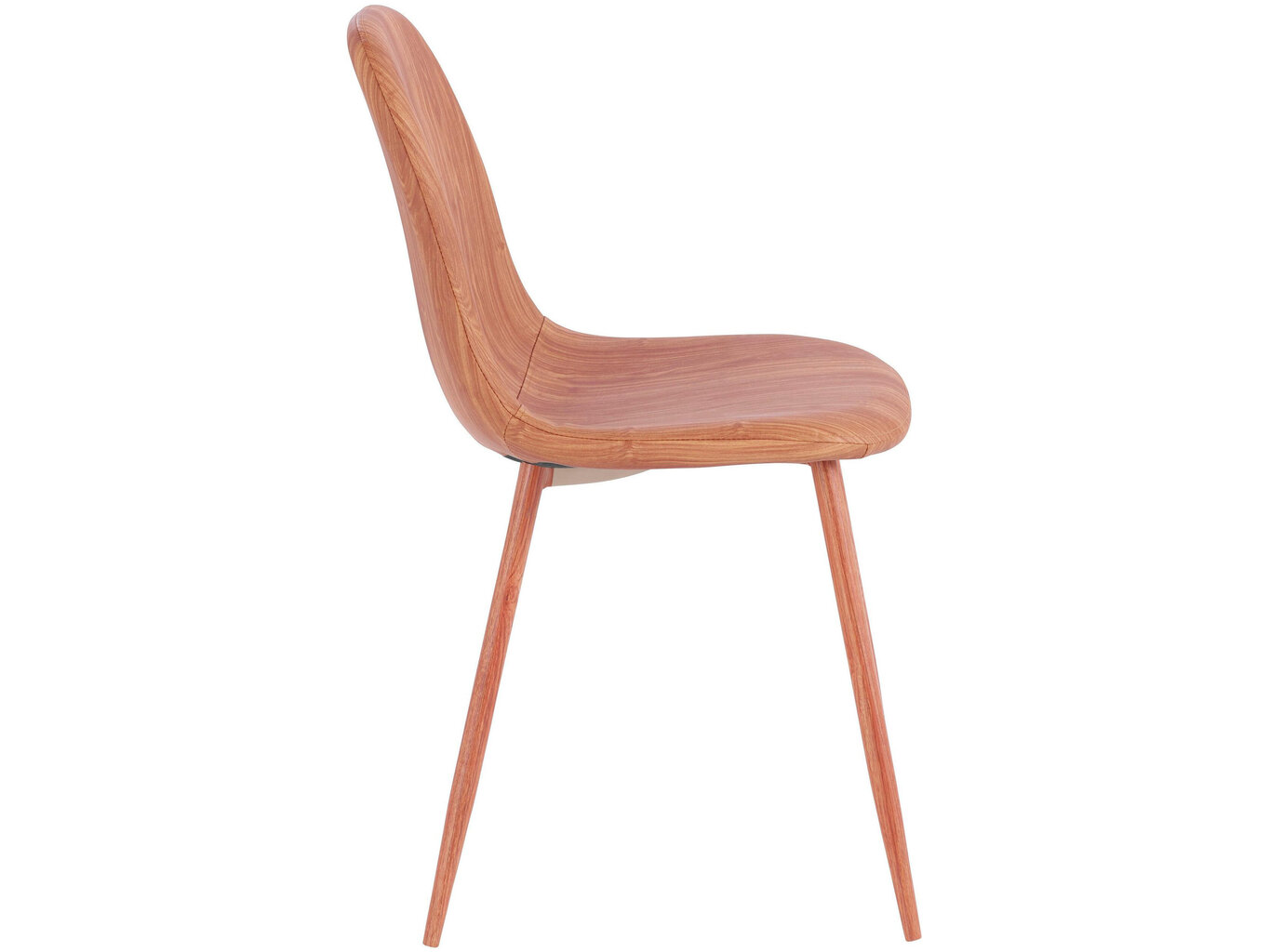 4-krēslu komplekts Notio Living Baampu, brūns cena un informācija | Virtuves un ēdamistabas krēsli | 220.lv