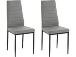 Комплект из 2-х стульев Notio Living Sally, серый