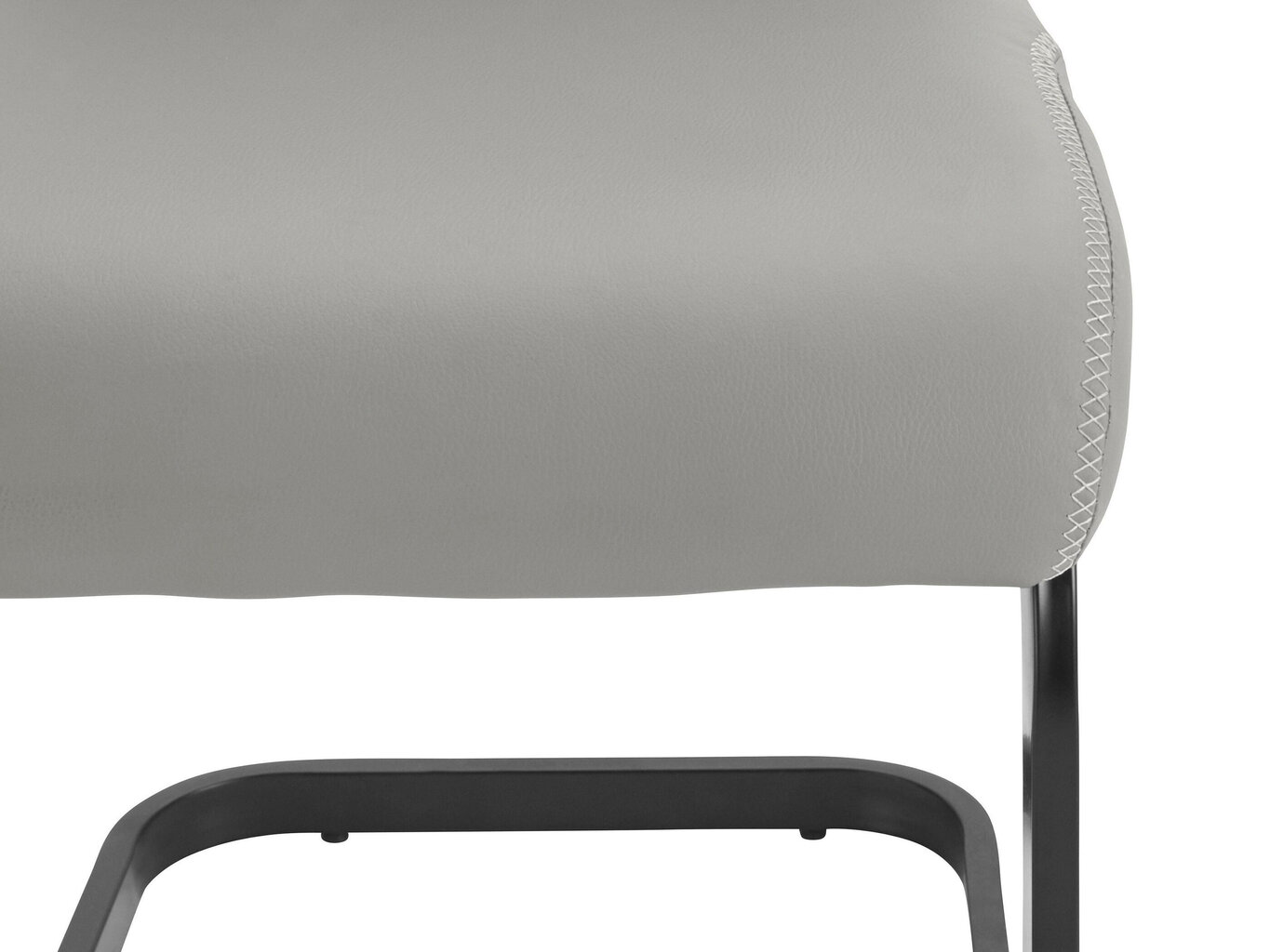 4-u krēslu komplekts Notio Living Hakeem, pelēks cena un informācija | Virtuves un ēdamistabas krēsli | 220.lv
