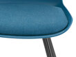 2-u krēslu komplekts Notio Living Lala, zils цена и информация | Virtuves un ēdamistabas krēsli | 220.lv
