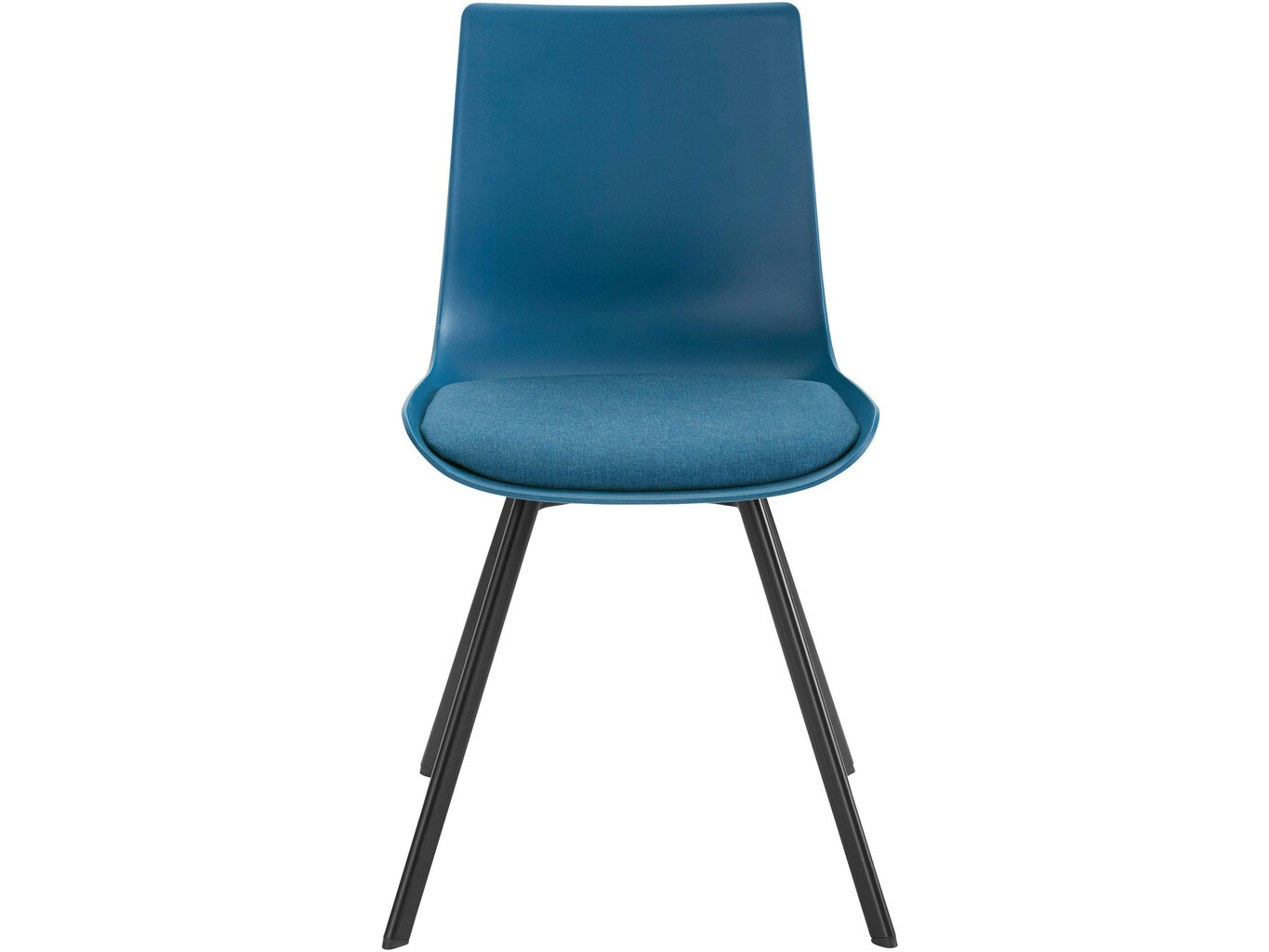 2-u krēslu komplekts Notio Living Lala, zils цена и информация | Virtuves un ēdamistabas krēsli | 220.lv