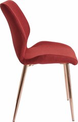 2-u krēslu komplekts Notio Living Astor, sarkans cena un informācija | Virtuves un ēdamistabas krēsli | 220.lv