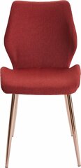 2-u krēslu komplekts Notio Living Astor, sarkans cena un informācija | Virtuves un ēdamistabas krēsli | 220.lv