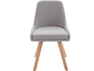 Комплект из 2-х стульев Notio Living Rafi, серый цена и информация | Стулья для кухни и столовой | 220.lv