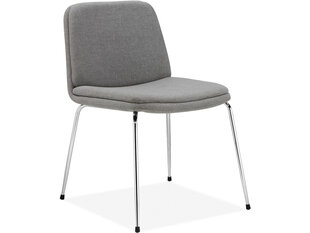 Комплект из 2-х стульев Notio Living Heino, серый/хром цена и информация | Стулья для кухни и столовой | 220.lv