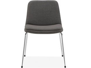 Комплект из 2-х стульев Notio Living Heino, серый/хром цена и информация | Стулья для кухни и столовой | 220.lv