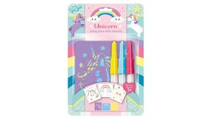 Radošais zīmēšanas komplekts TOTUM Unicorn Spray Pens, 071018 cena un informācija | Totum Rotaļlietas, bērnu preces | 220.lv