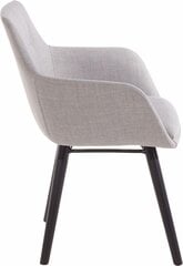 Комплект из 2-х стульев Notio Living Buckley, светло-серый цена и информация | Стулья для кухни и столовой | 220.lv