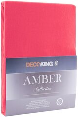 DecoKing Amber palags ar gumiju 120x200 cm cena un informācija | Palagi | 220.lv