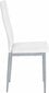 4-u krēslu komplekts Notio Living Barak, balts cena un informācija | Virtuves un ēdamistabas krēsli | 220.lv