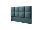 Gultas galvgalis Mazzini Sofas Begonia 180 cm, zils