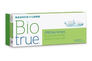 Biotrue ONEDay kontaktlēcas 8.60, 30 gab. cena un informācija | Optika | 220.lv