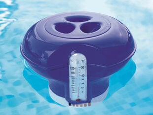 Плавающий дозатор химикатов с термометром Bestway Flowclear, разных цветов цена и информация | Аксессуары для бассейнов | 220.lv