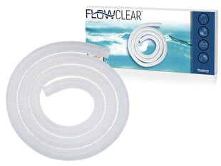 Šļūtene baseina filtriem Bestway Flowclear, 300 cm / 32 mm cena un informācija | Baseina filtri | 220.lv