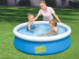 Бассейн Bestway Fast Set Splash & Play 152x38 см, без фильтра цена и информация | Бассейны | 220.lv