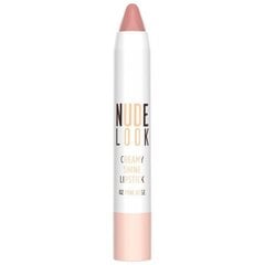 Krēmīga lūpu krāsa Golden Rose Nude Look Creamy Shine 3,5 g, 02 Pink Rose cena un informācija | Lūpu krāsas, balzāmi, spīdumi, vazelīns | 220.lv