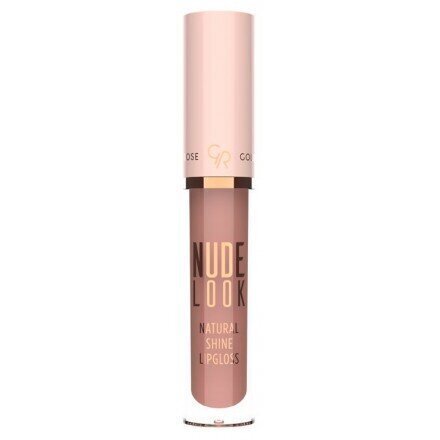 Lūpu spīdums Golden Rose Nude Look Natural Shine 01 Nude Delight, 4,5 g cena un informācija | Lūpu krāsas, balzāmi, spīdumi, vazelīns | 220.lv