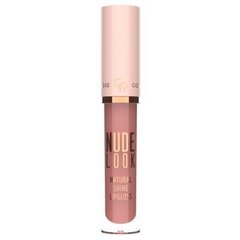 Lūpu spīdums Golden Rose Nude Look Natural Shine 02 Pinky Nude, 4,5 g cena un informācija | Lūpu krāsas, balzāmi, spīdumi, vazelīns | 220.lv