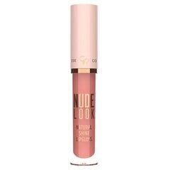 Lūpu spīdums Golden Rose Nude Look Natural Shine 03 Colar Nude, 4,5 g cena un informācija | Lūpu krāsas, balzāmi, spīdumi, vazelīns | 220.lv