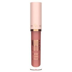 Lūpu spīdums Golden Rose Nude Look Natural Shine 04 Peachy Nude, 4,5 g cena un informācija | Lūpu krāsas, balzāmi, spīdumi, vazelīns | 220.lv