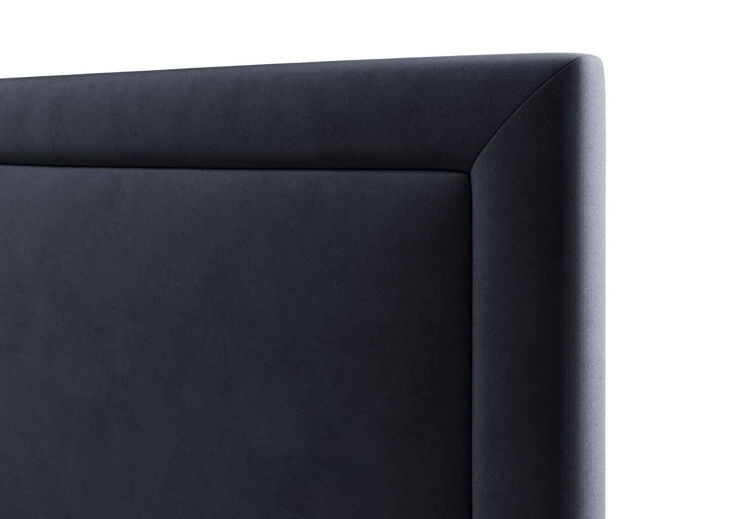 Gultas galvgalis Mazzini Sofas Primevere 160 cm, tumši zils cena un informācija | Gultas | 220.lv